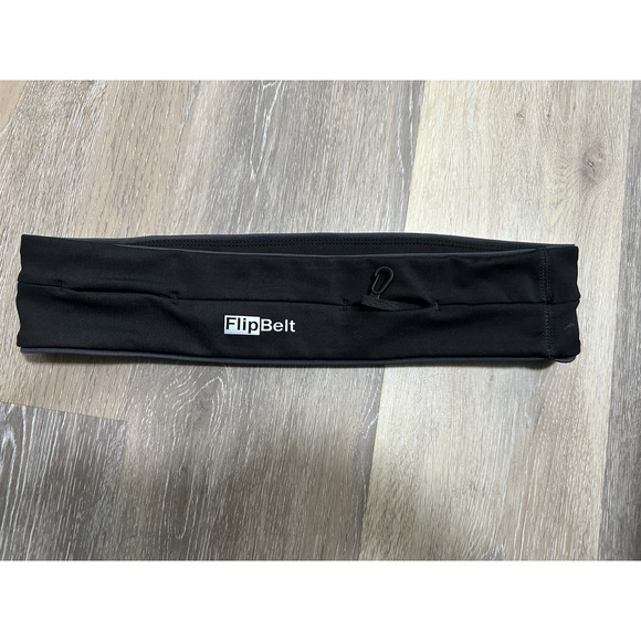 Flip Belt Classic Running Belt Black Size Large Training Gym - Picture 1 of 3